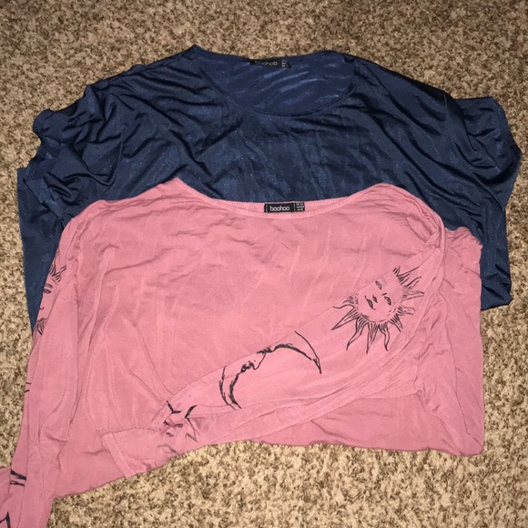 Boohoo Plus Tops - Set of 2 Boohoo Plus tops  Size 18